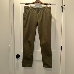 Bonobos Men’s Forest Green Tailored Chino Pants